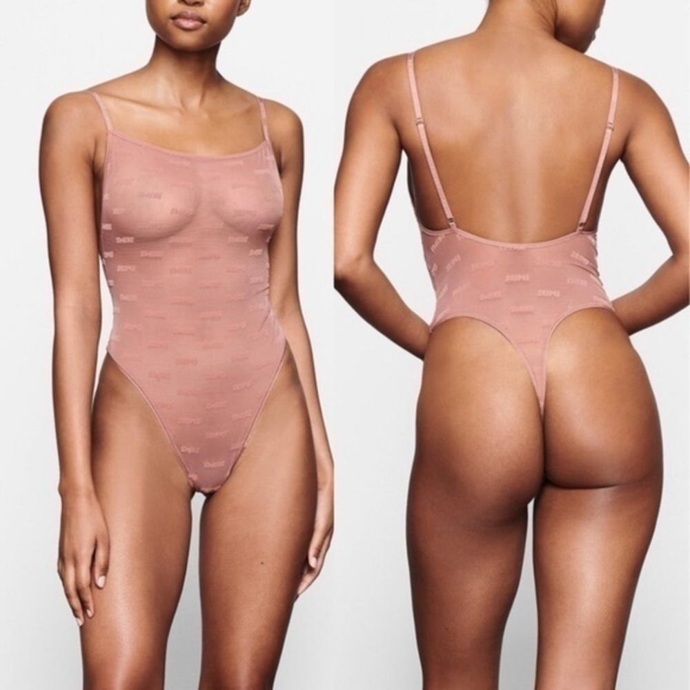 Skims After Hours Cami Bodysuit in Rose Clay Size 2X NWT